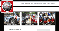 Desktop Screenshot of ohiocobraclub.com